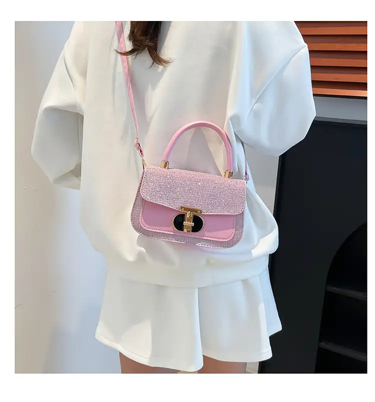 Pink Glitter Crossbody Bag for Women 2025 — feature 11