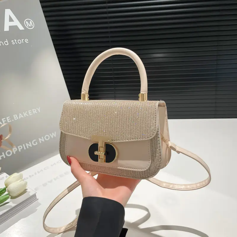 Pink Glitter Crossbody Bag for Women 2025 - Image 3