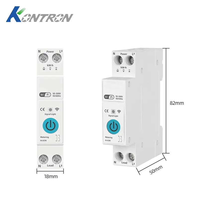 Tuya Smart Switch Wifi Smart Circuit Breaker Circuit Protection Remote Control Via Mobile Phone Timer Switch - Image 5