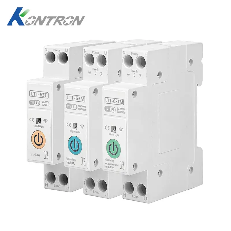 Tuya Smart Switch Wifi Smart Circuit Breaker Circuit Protection Remote Control Via Mobile Phone Timer Switch - Image 6