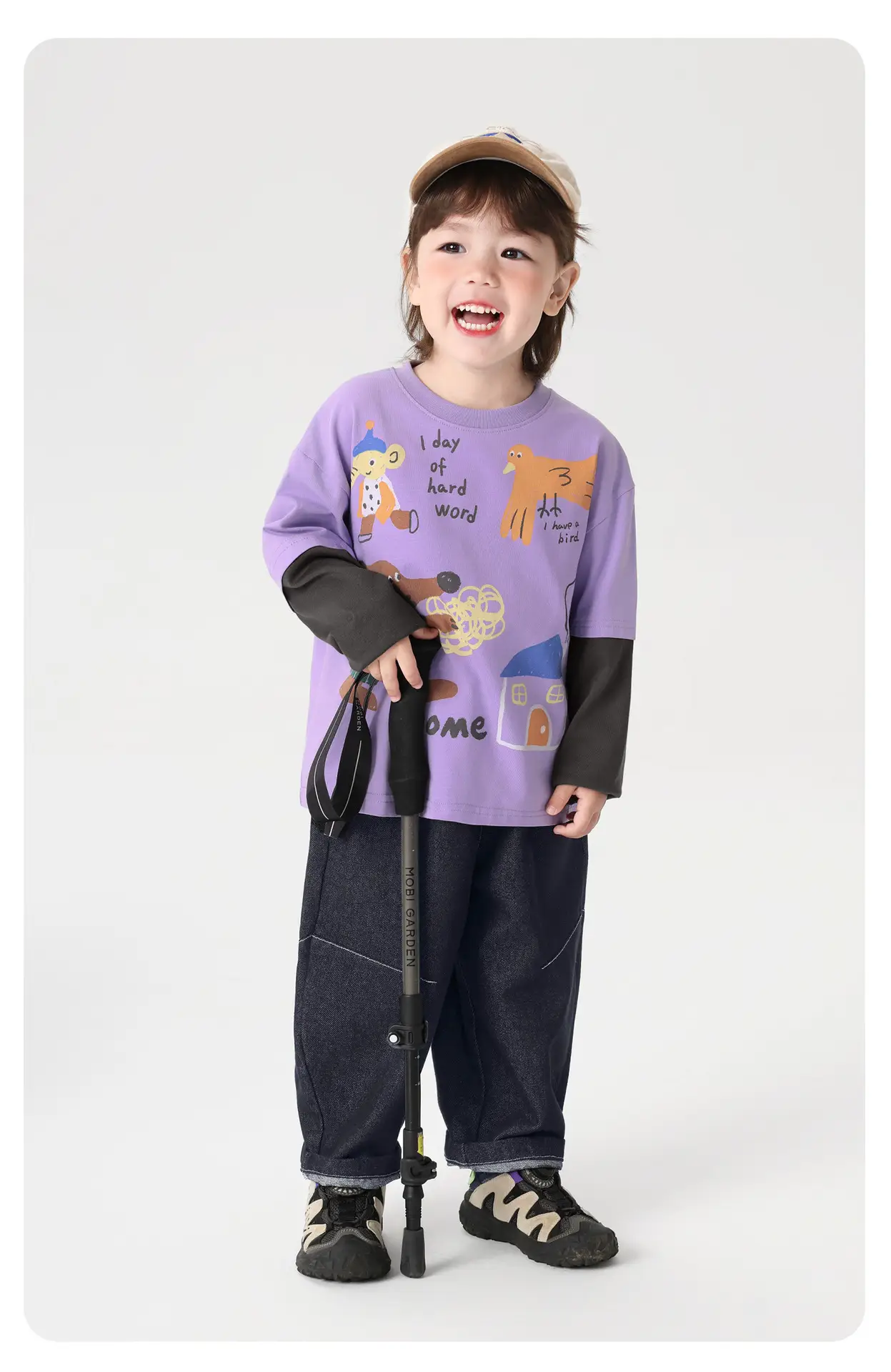 Right European Boys Cotton Two-Piece T-Shirt Spring — feature 16
