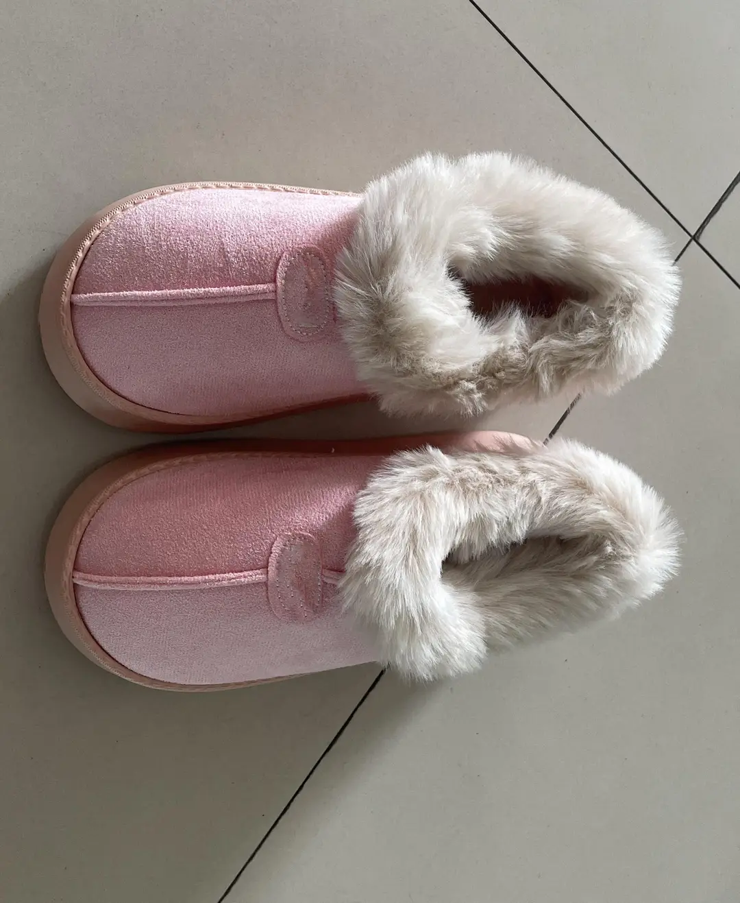 New Cross-Border Amazon Home Cotton Slippers, Warm and Thickened, Couple Style, Simple Autumn and Winter Indoor Half-Heel Slippers for Home Use — feature 8