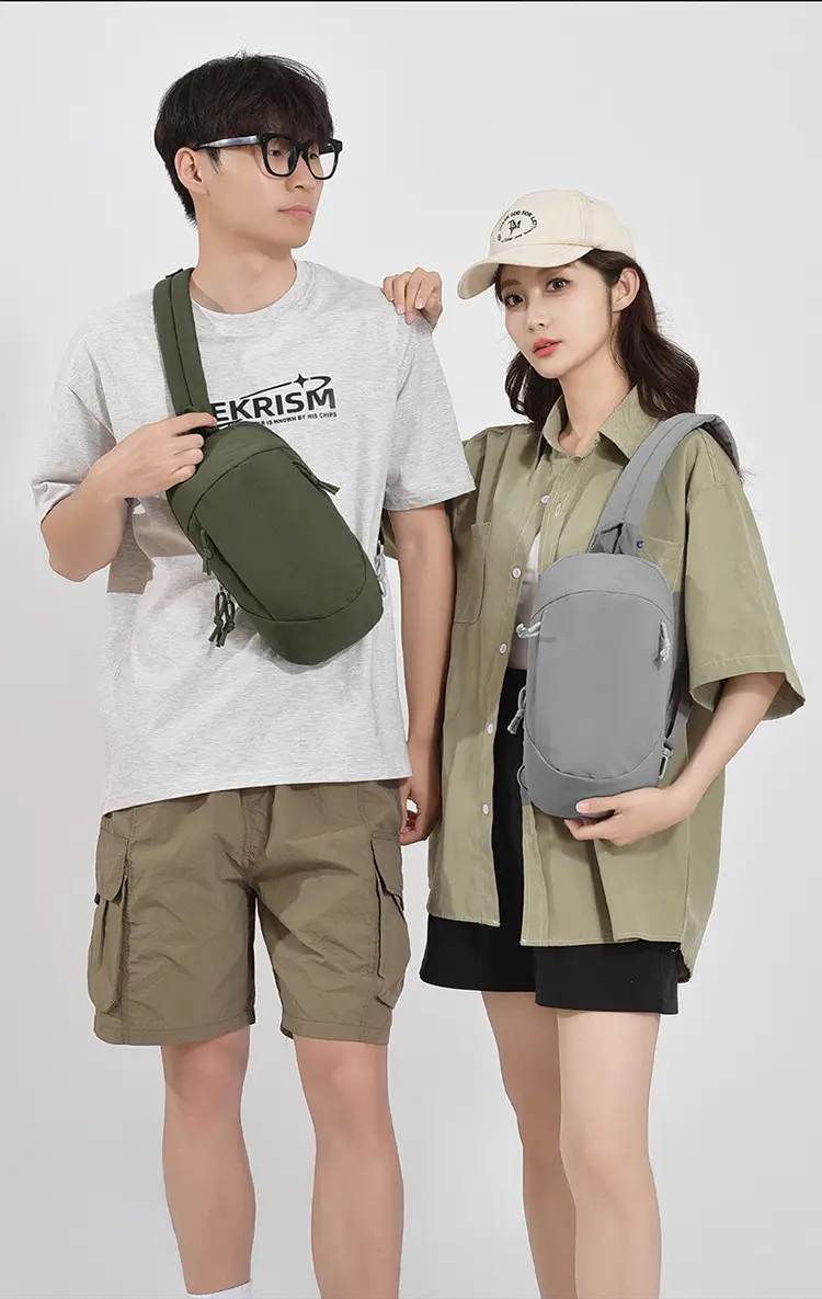 Lightweight Green Chest Bag for Travel & Daily Use — feature 10