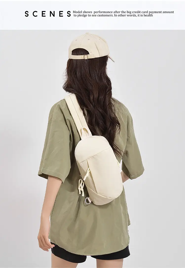 Lightweight Green Chest Bag for Travel & Daily Use — feature 18