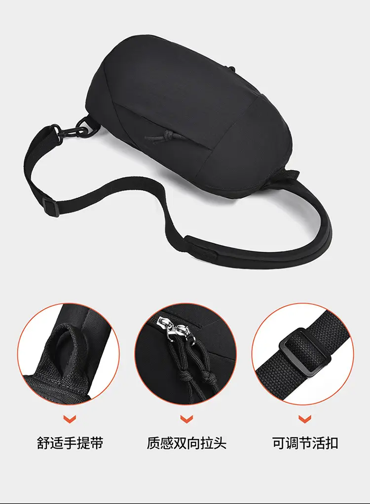 Lightweight Green Chest Bag for Travel & Daily Use — feature 6