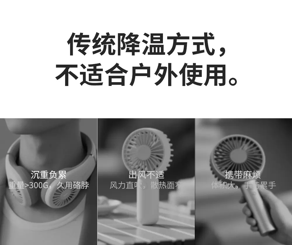 Upgraded Version of the Lazy Neck-Hanging Fan L21, Rechargeable USB Bladeless Neck Fan with Five-Speed Adjustment, Convenient and Portable — feature 5