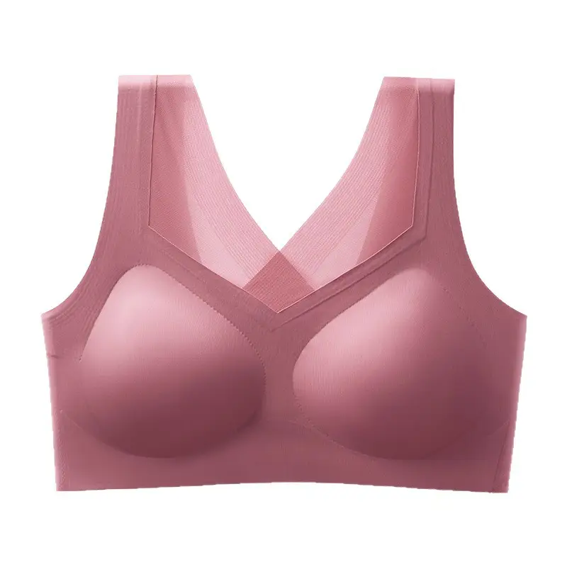 Large Size Seamless Post-Surgery Breast Prosthesis Bra Without Underwire, Anti-Sagging Fake Breast Beauty Back Bra Vest - Image 10