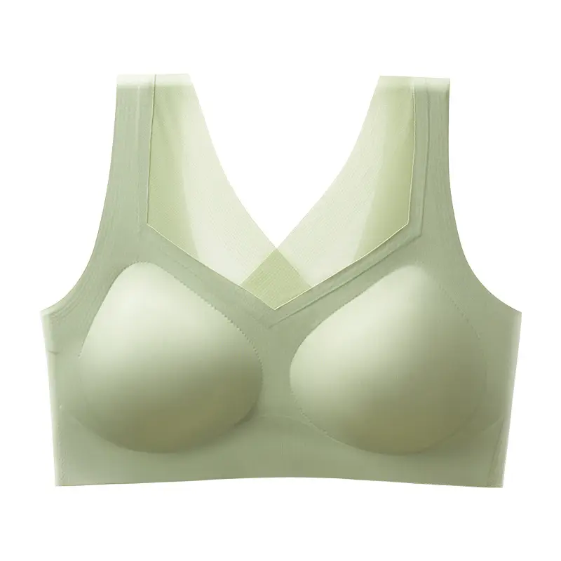Large Size Seamless Post-Surgery Breast Prosthesis Bra Without Underwire, Anti-Sagging Fake Breast Beauty Back Bra Vest - Image 3