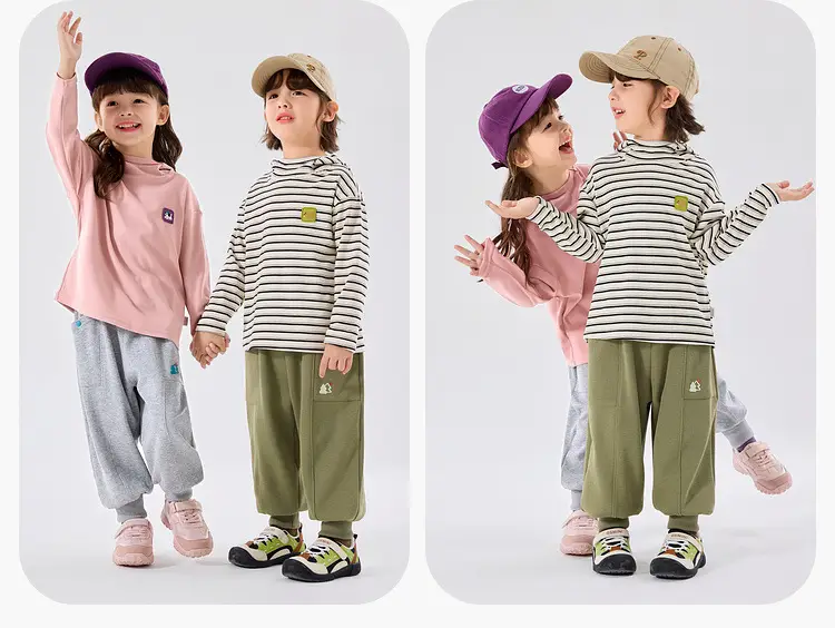 Anti-Static Hooded T-Shirt for Boys Girls Autumn Wear — feature 16