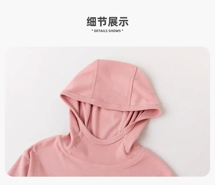 Anti-Static Hooded T-Shirt for Boys Girls Autumn Wear — feature 17