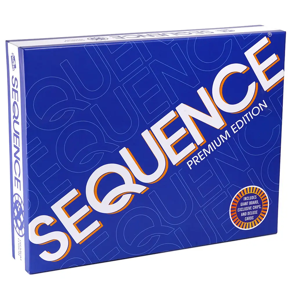 The Sequence Series of Strategy Board Games Includes a Variety of Styles, Including the Fun Competitive Journey Series and the Fancy English Version of Five-In-A-Row