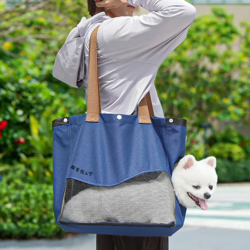 Pet Cat Dog Rabbit Carryall Bag Adjustable Large Capacity - Image 3