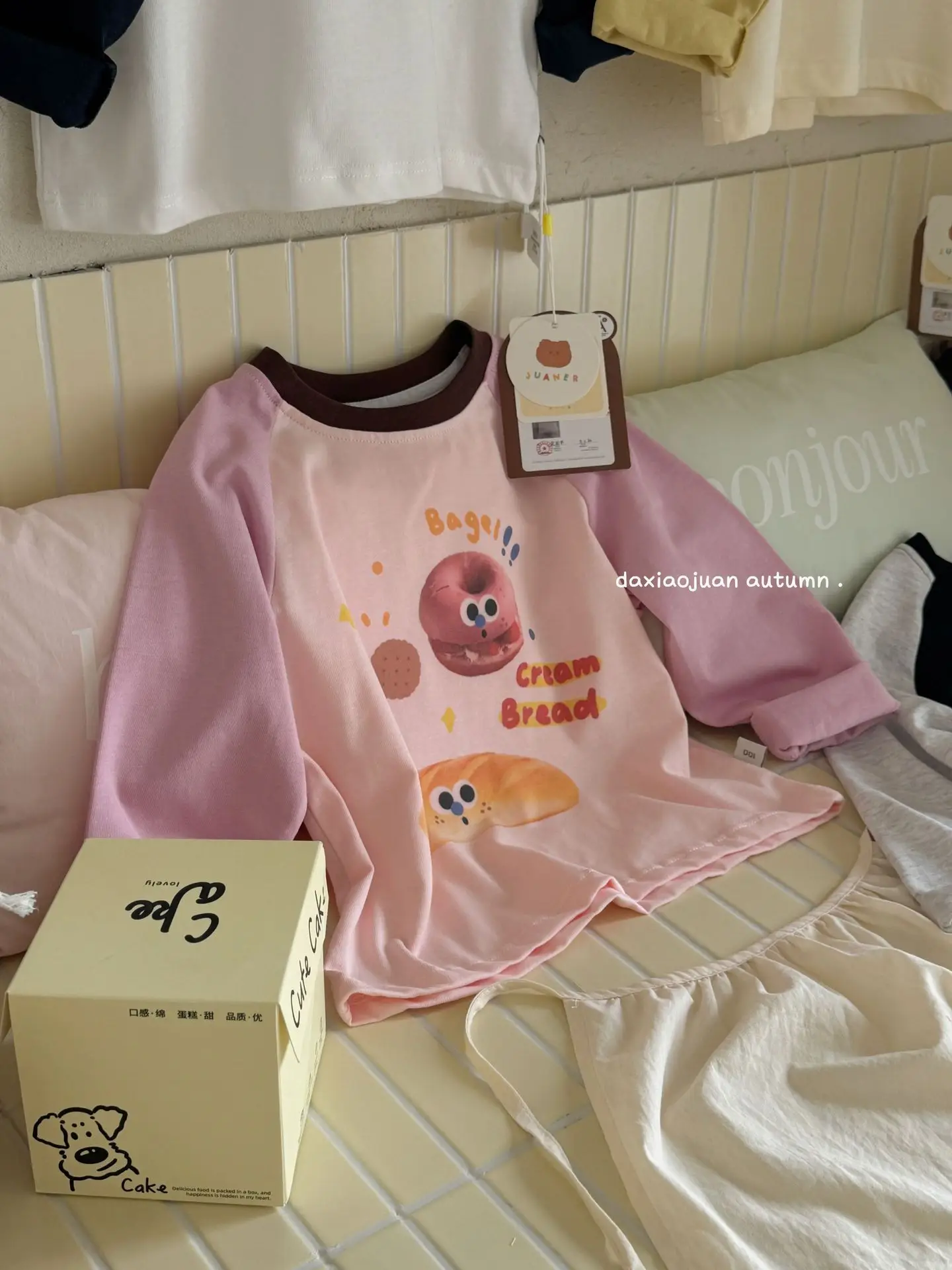 Girls Boys Cotton Long Sleeve T-Shirts Autumn Style