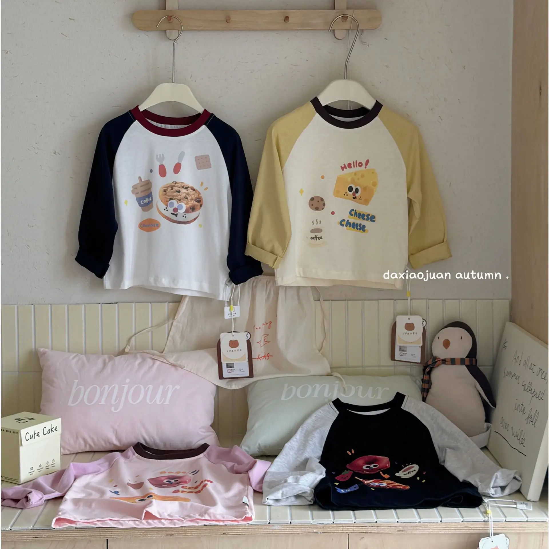 Girls Boys Cotton Long Sleeve T-Shirts Autumn Style — feature 5