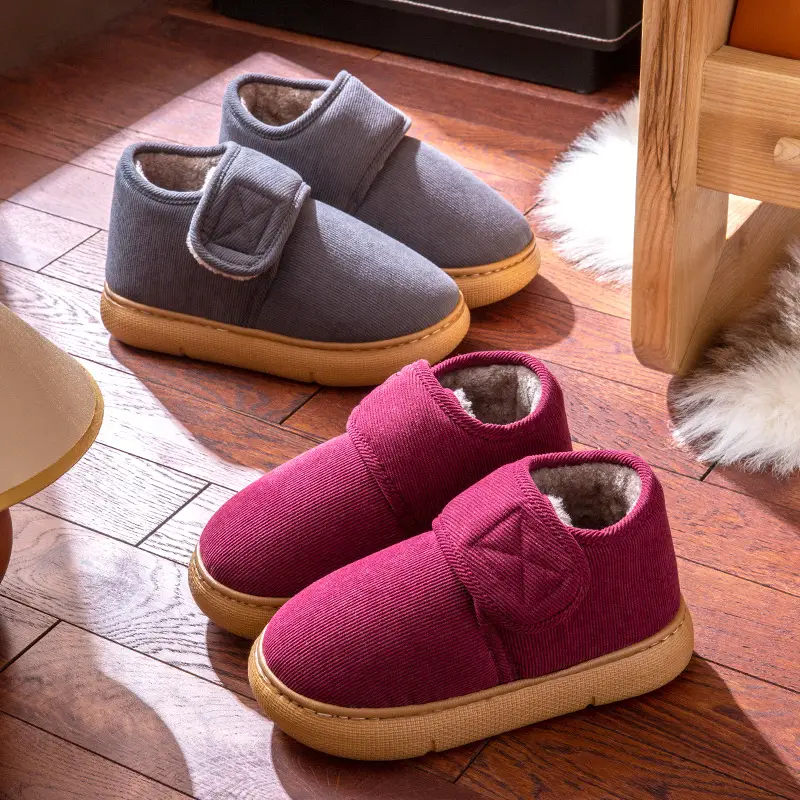 Winter Slippers with Thick Soles 2025 New Model for Men and Women, Indoor Home Non-Slip Thickened Warm Cotton Shoes for the Elderly, Suitable for Outdoor Wear - Image 6