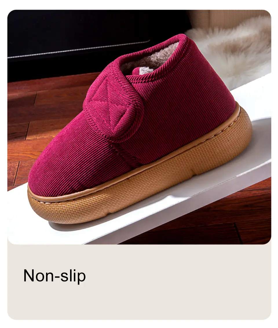 Winter Slippers with Thick Soles 2025 New Model for Men and Women, Indoor Home Non-Slip Thickened Warm Cotton Shoes for the Elderly, Suitable for Outdoor Wear — feature 10