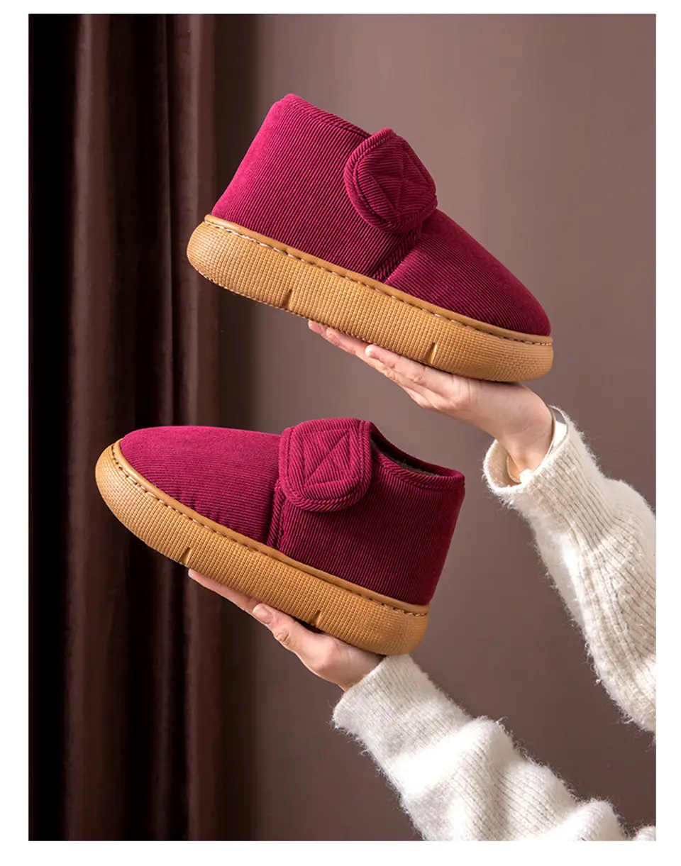 Winter Slippers with Thick Soles 2025 New Model for Men and Women, Indoor Home Non-Slip Thickened Warm Cotton Shoes for the Elderly, Suitable for Outdoor Wear — feature 12