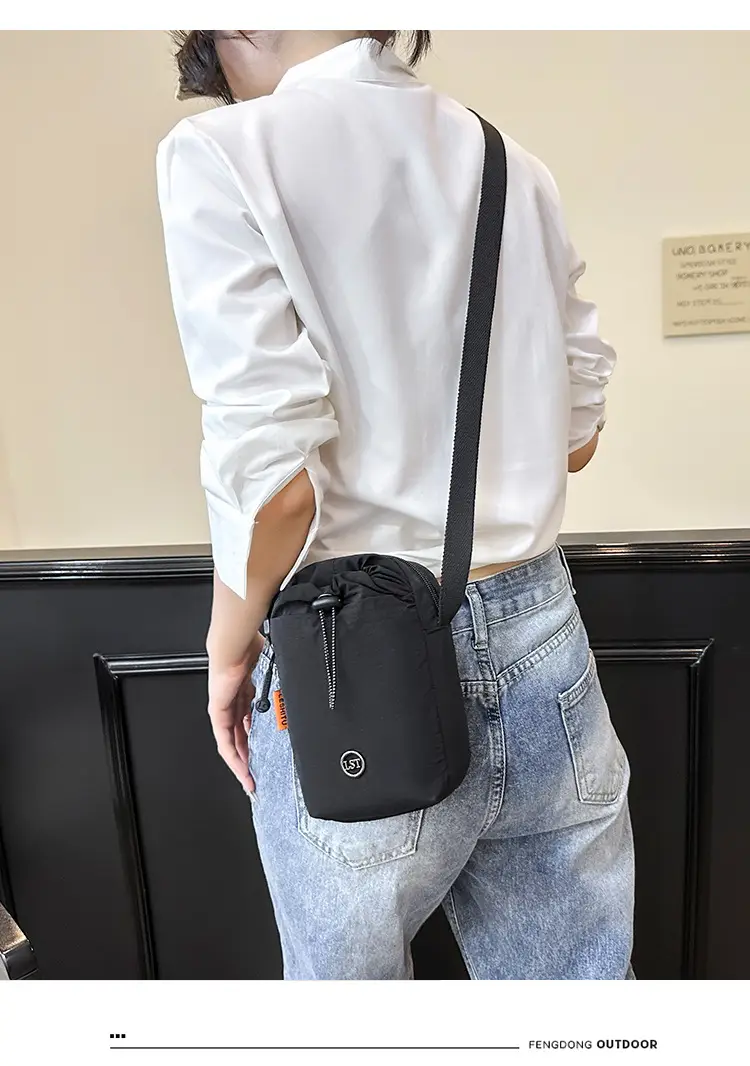 Light Gray Crossbody Bag for Women with Adjustable Strap — feature 14