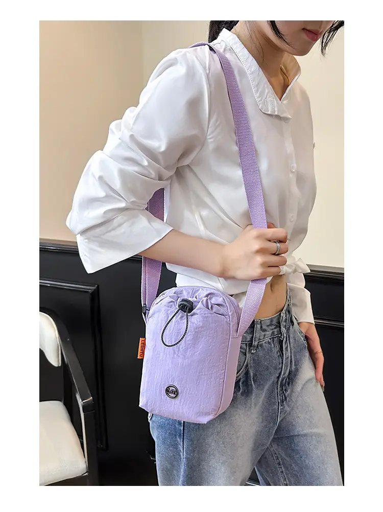 Light Gray Crossbody Bag for Women with Adjustable Strap — feature 17