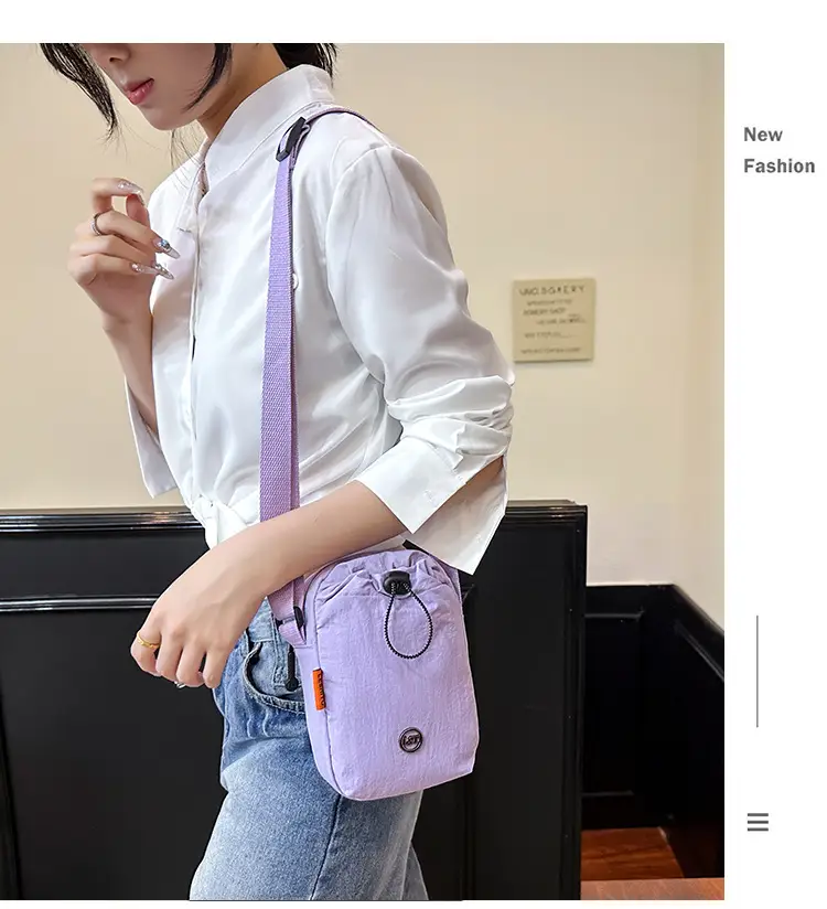 Light Gray Crossbody Bag for Women with Adjustable Strap — feature 18