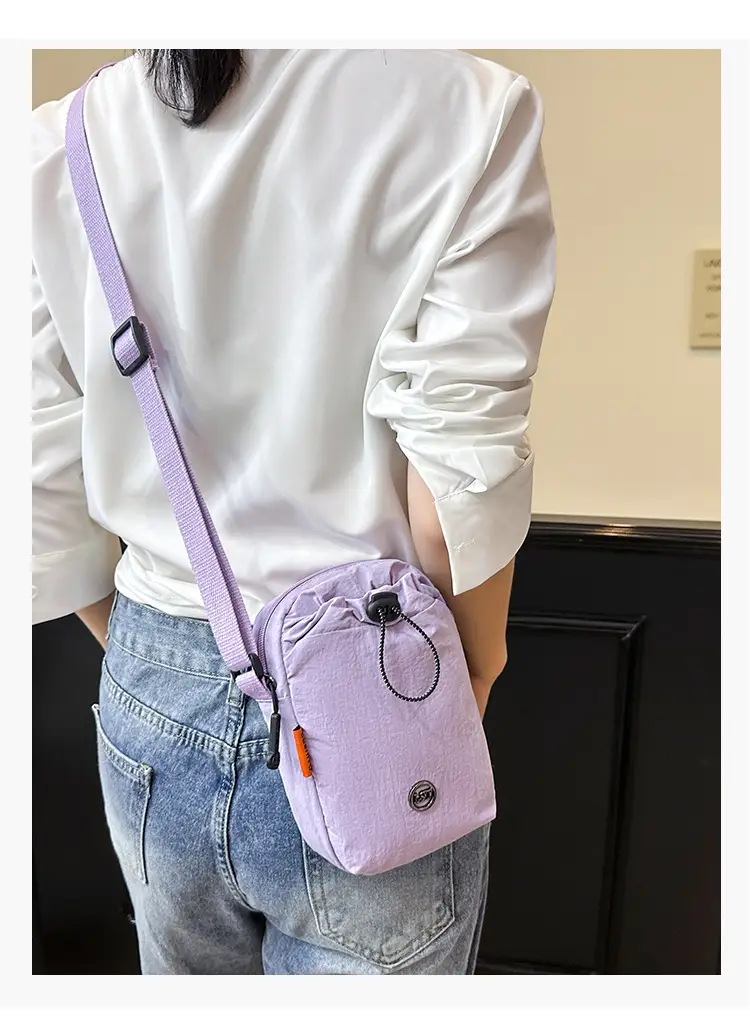 Light Gray Crossbody Bag for Women with Adjustable Strap — feature 21