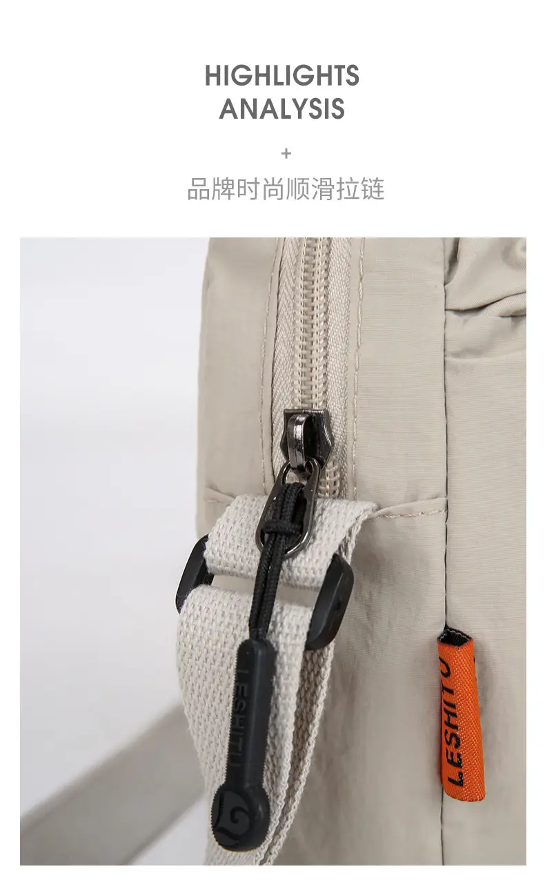Light Gray Crossbody Bag for Women with Adjustable Strap — feature 9