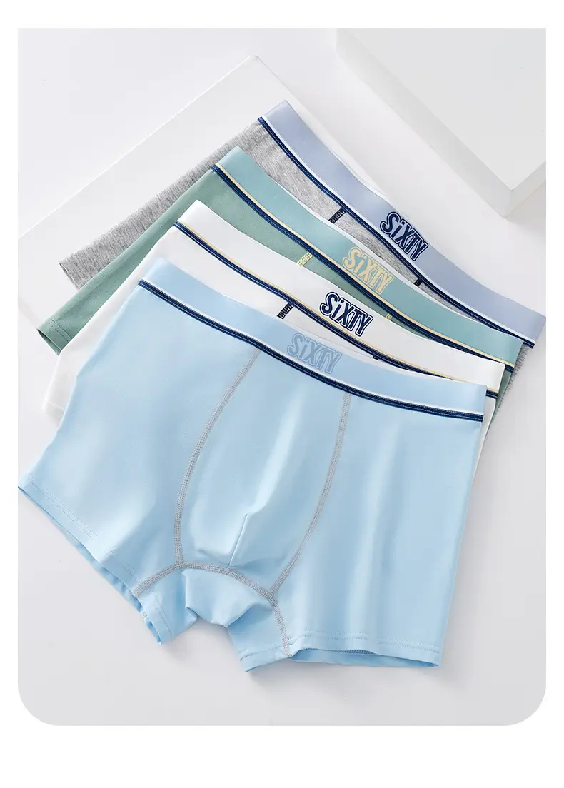 Teenage Boys' Pure Cotton Underwear, Class A, for Development Period 15-18 Years, Boys' Children's Boxer Briefs — feature 17
