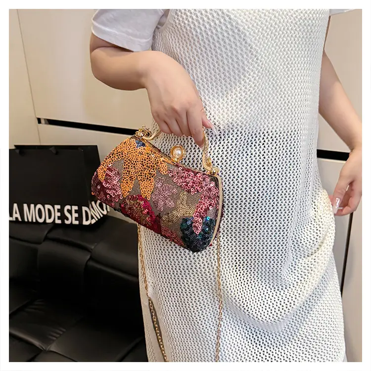 High-End Sequin Chain Bag for Women 2025 — feature 11