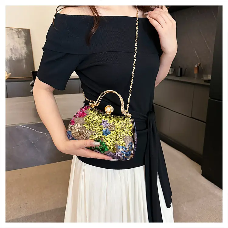 High-End Sequin Chain Bag for Women 2025 — feature 19
