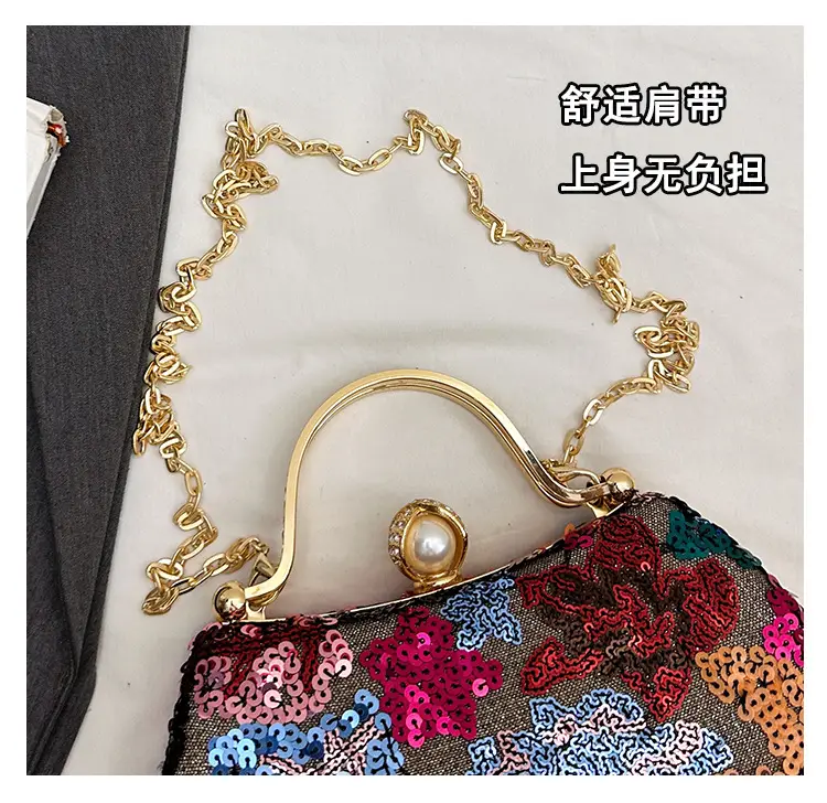 High-End Sequin Chain Bag for Women 2025 — feature 7