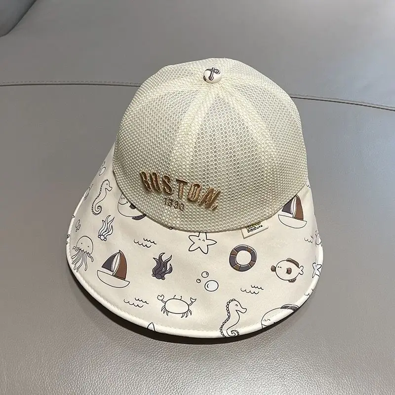 Children's Fisherman Hat with Mesh Cap & Sunshade — feature 11
