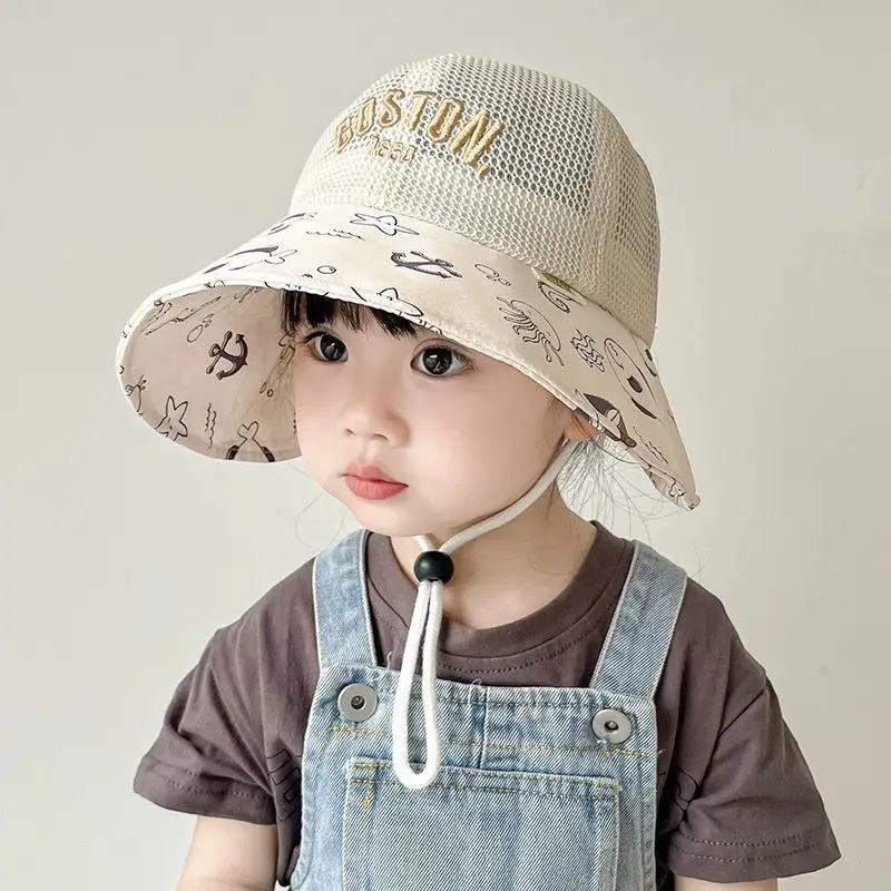 Children's Fisherman Hat with Mesh Cap & Sunshade — feature 2