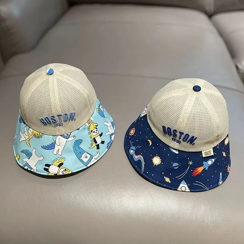 Children's Fisherman Hat with Mesh Cap & Sunshade — feature 7