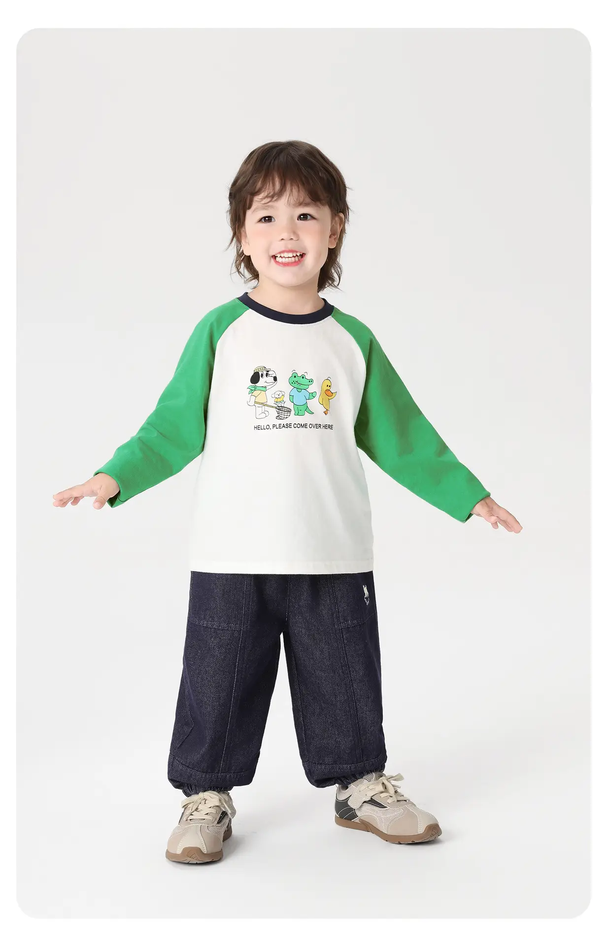 Right European Boys Cotton T-Shirt Spring 7A Grade — feature 17
