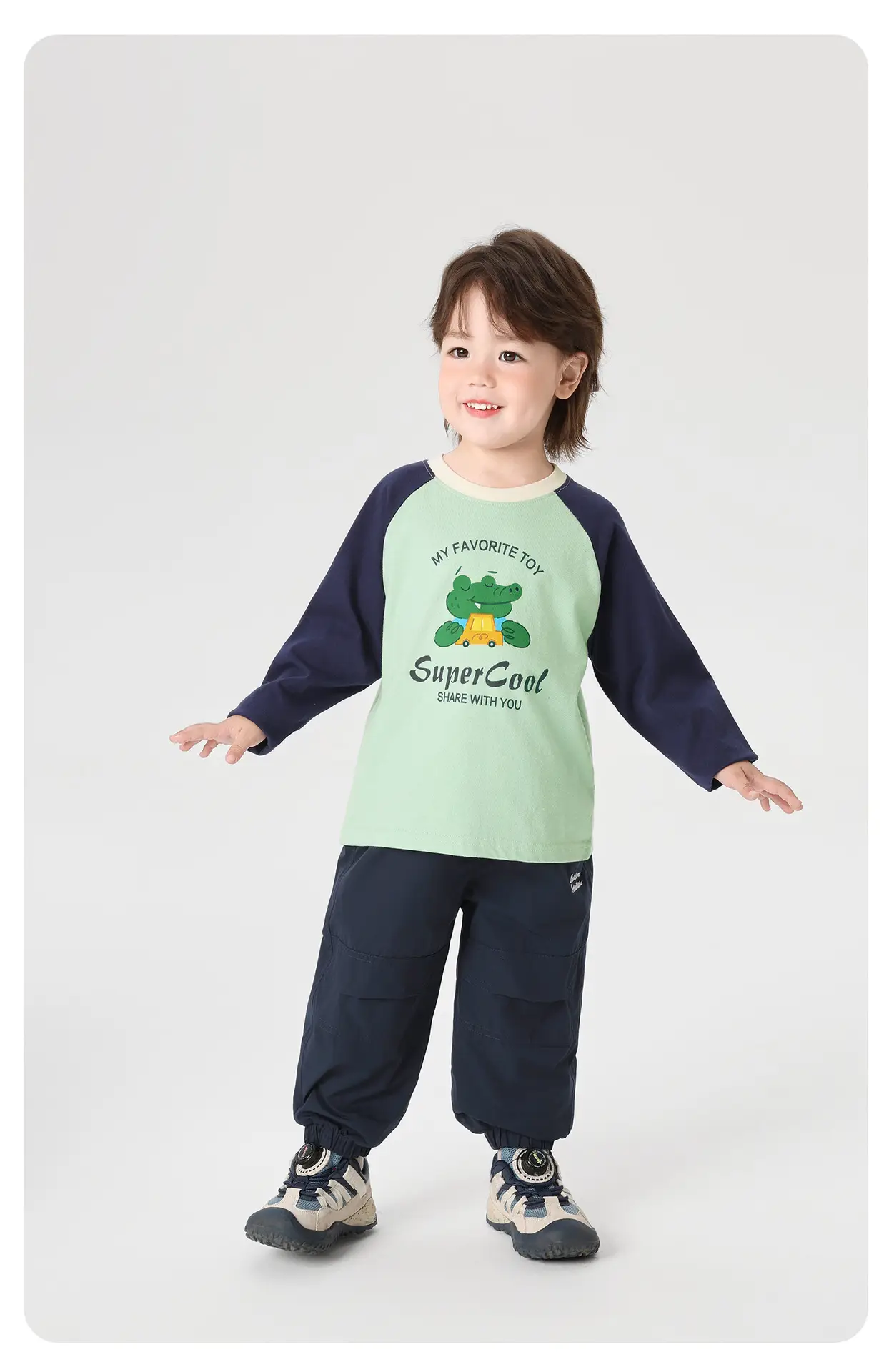 Right European Boys Cotton T-Shirt Spring 7A Grade — feature 21