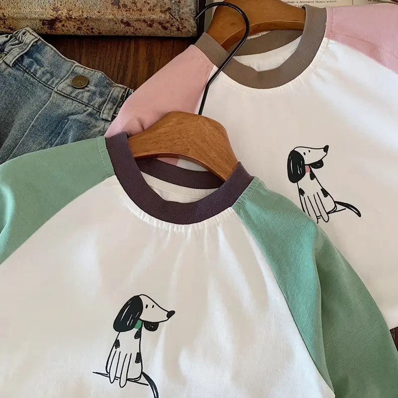 Children's Long Sleeve T-Shirt Cartoon Print 2025 Spring Fall — feature 8