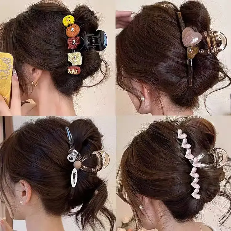 Heart Design Hair Clip for Women Extra Large Volume — feature 2
