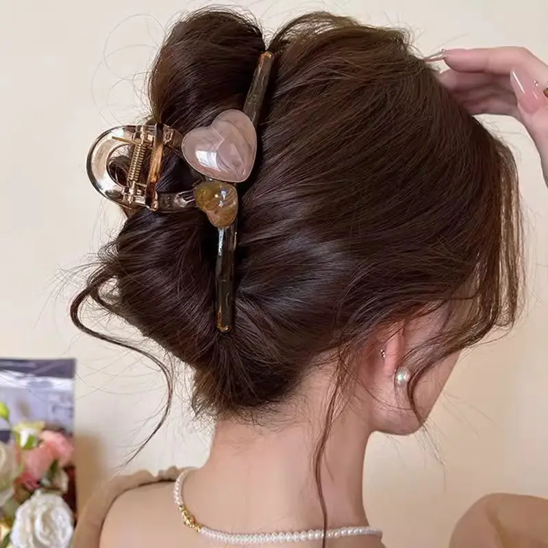 Heart Design Hair Clip for Women Extra Large Volume — feature 7
