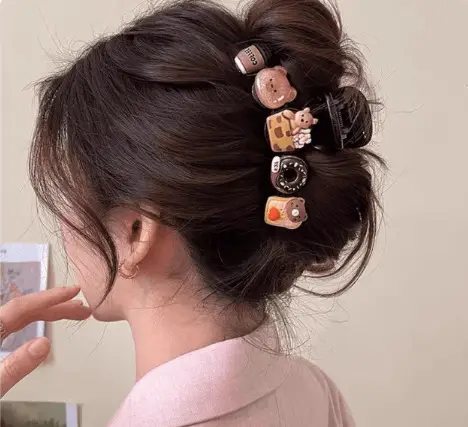 Heart Design Hair Clip for Women Extra Large Volume - Image 99