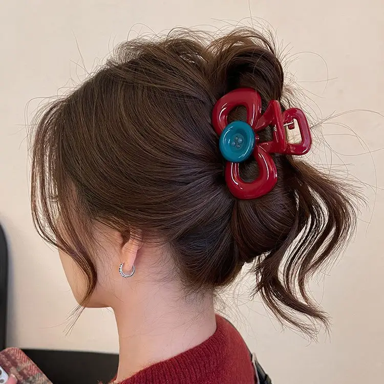 Heart Design Hair Clip for Women Extra Large Volume - Image 13