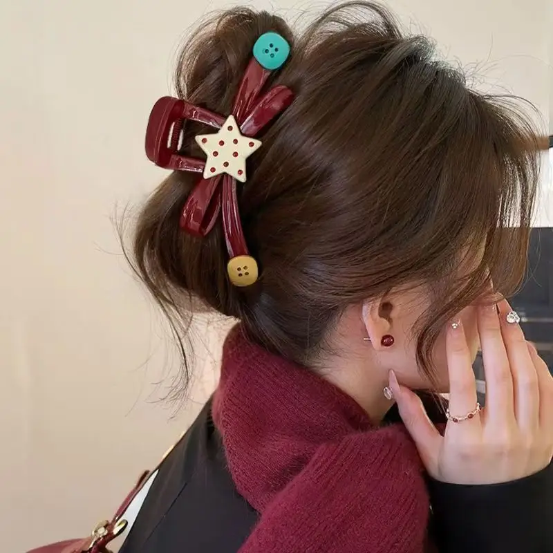Heart Design Hair Clip for Women Extra Large Volume - Image 18