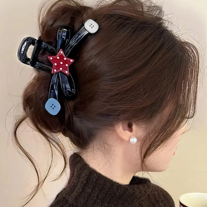 Heart Design Hair Clip for Women Extra Large Volume - Image 19