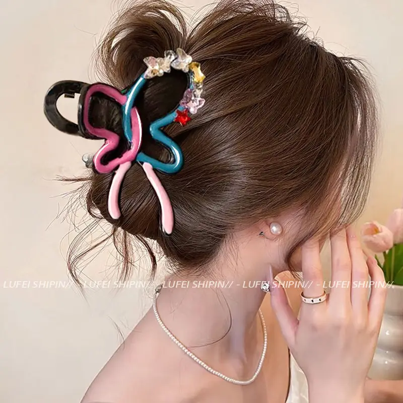 Heart Design Hair Clip for Women Extra Large Volume - Image 20
