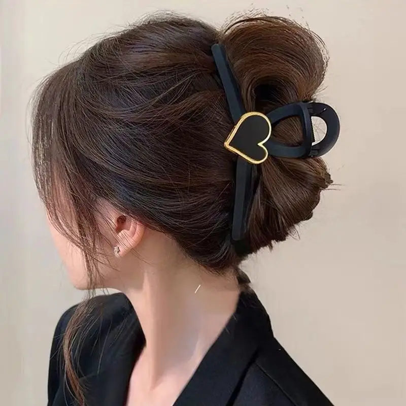 Heart Design Hair Clip for Women Extra Large Volume - Image 28