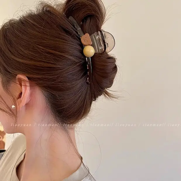 Heart Design Hair Clip for Women Extra Large Volume - Image 32