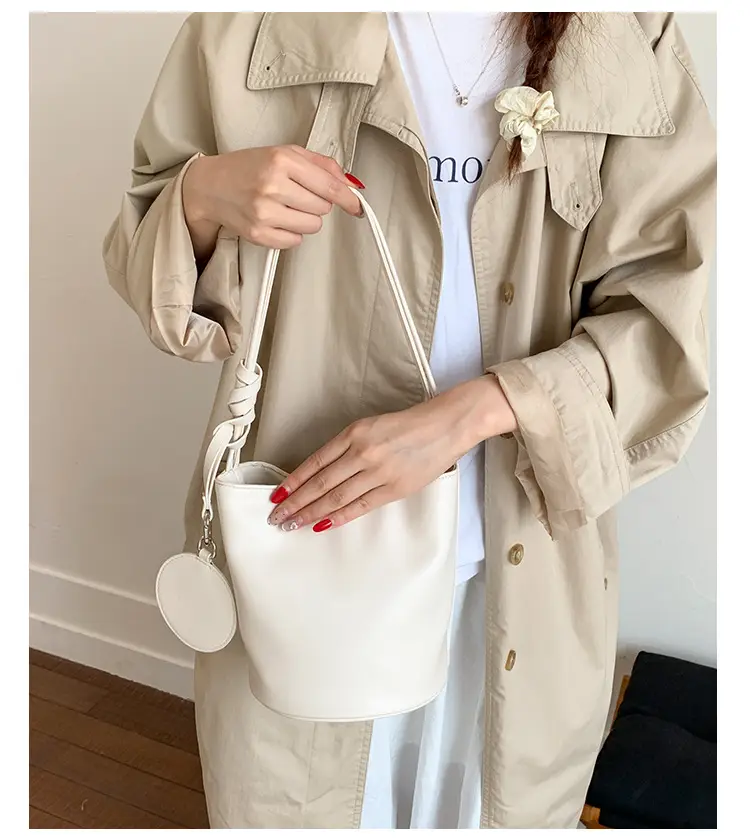 Retro Bucket Bag Women Brown 2025 New — feature 22
