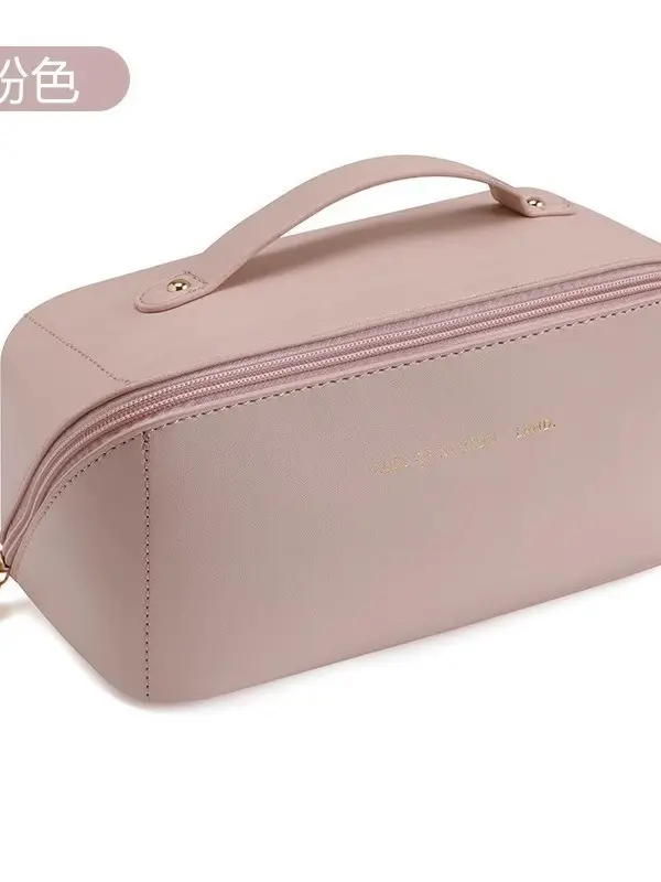 Women's 2025 Satchel Makeup Brush Bag White