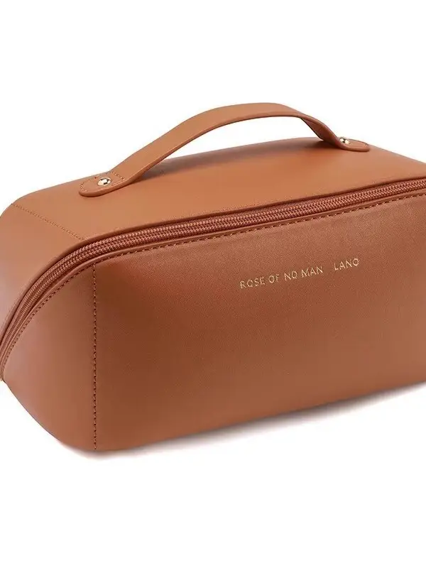 Women's 2025 Satchel Makeup Brush Bag White