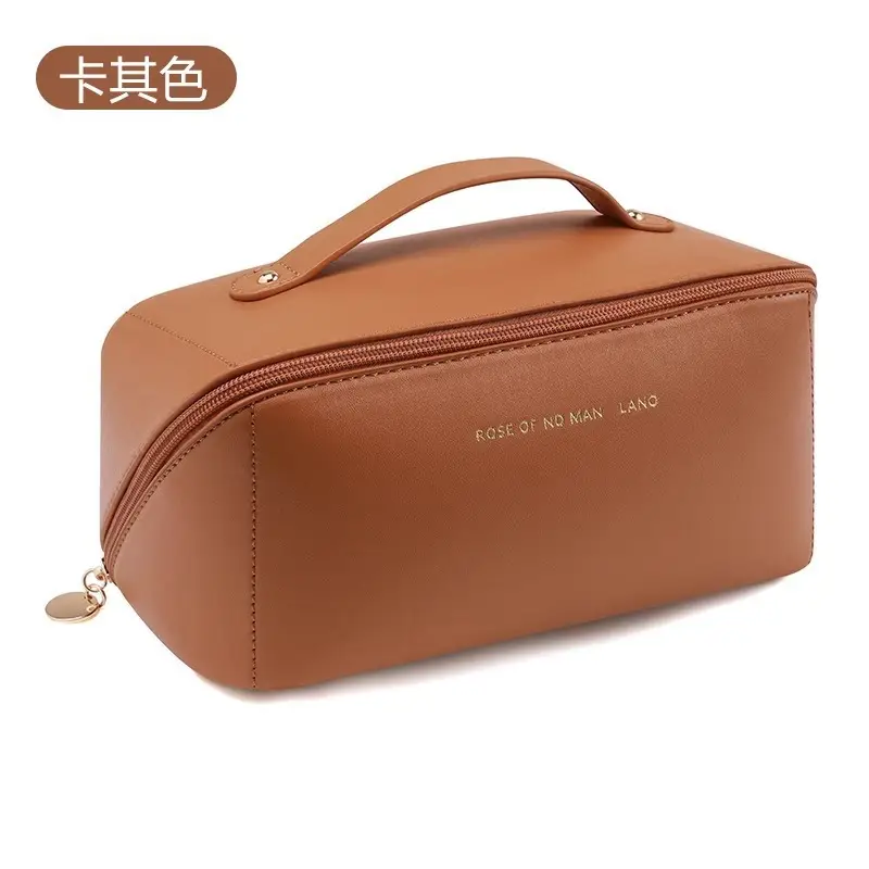 Women's 2025 Satchel Makeup Brush Bag White