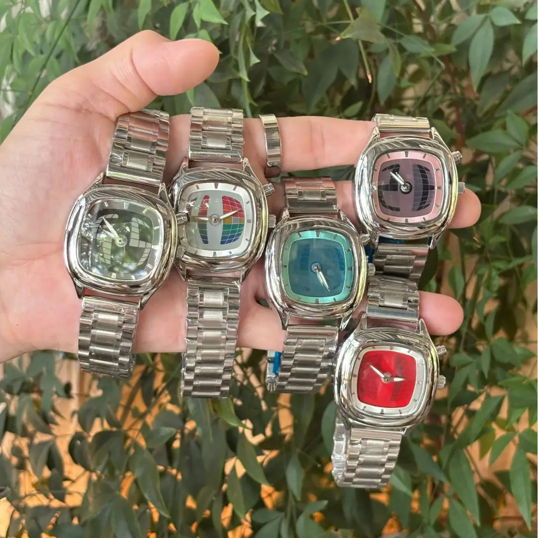 Popular Retro Millennium Non-Mechanical Dual Display Men's Watch, Niche Instagram Style, Export Hot-Selling Quartz Wristwatch